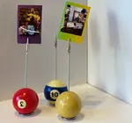 Photo Holder | Vintage Billiard Ball (Assorted)