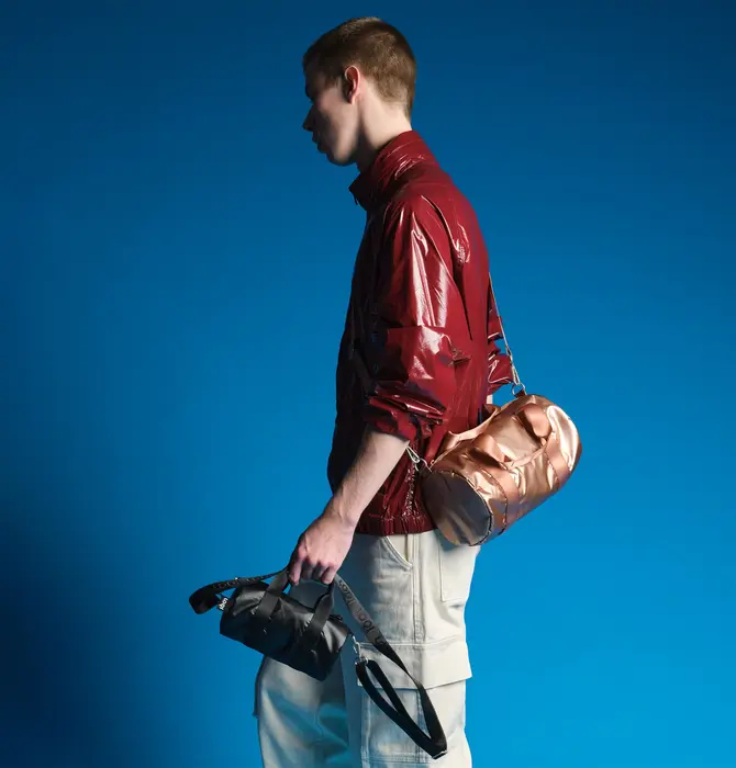 Bag | Weekender | Rose Gold Metallic