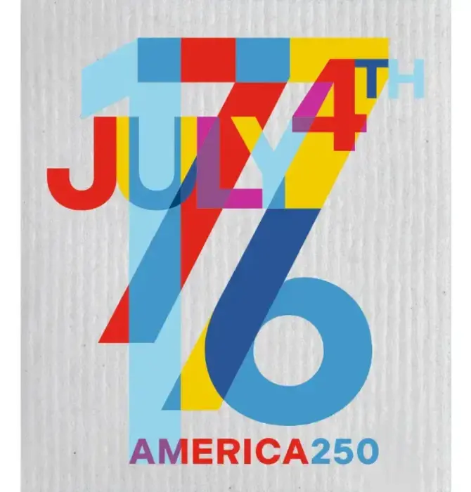 Swedish Dishcloth | July 4th 1776 | America 250™