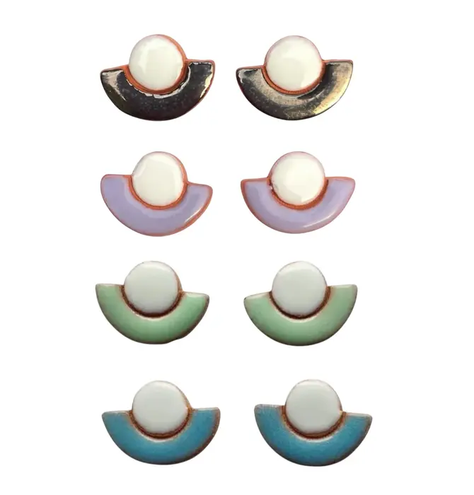 Earrings | Flower Pot Ceramic