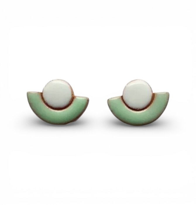 Earrings | Flower Pot Ceramic
