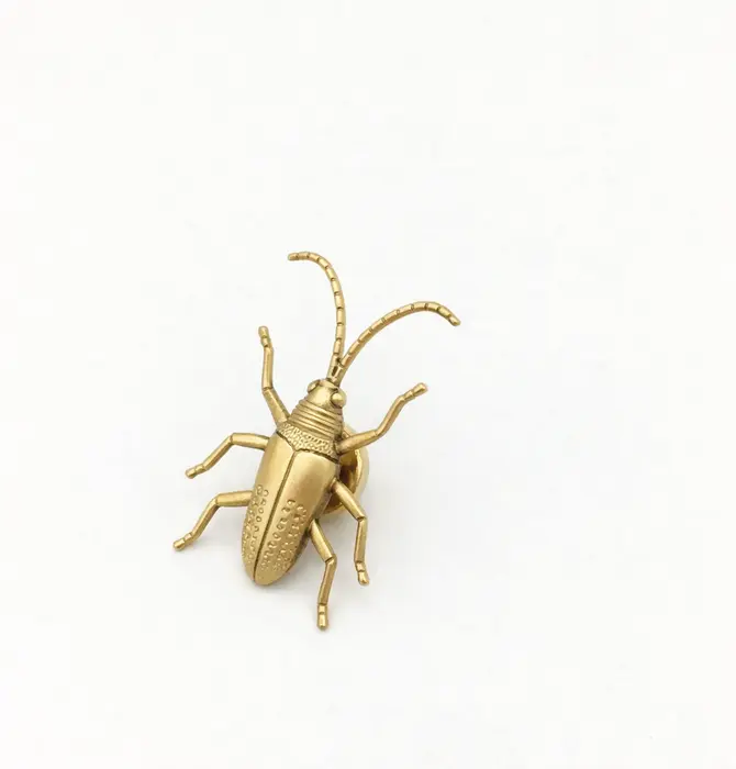 Brooch Pin | Longhorn Beetle