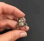 Brooch Pin | Scarab Beetle