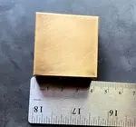 Pill Box | Square Brass 1.5"