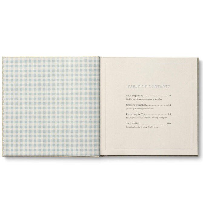 Book | Keepsake Pregnancy Journal | Expecting You