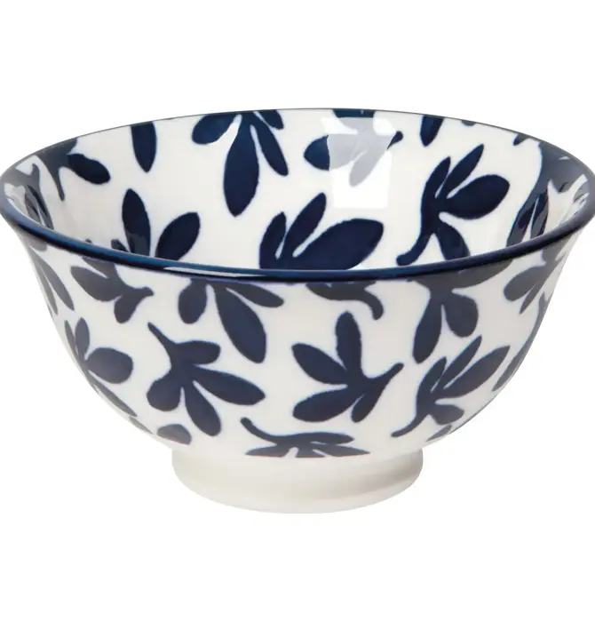 Bowl | Stamped 3.5" | Blue Floral