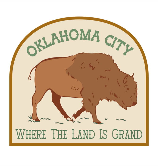 Sticker | Oklahoma City | Where The Buffalo