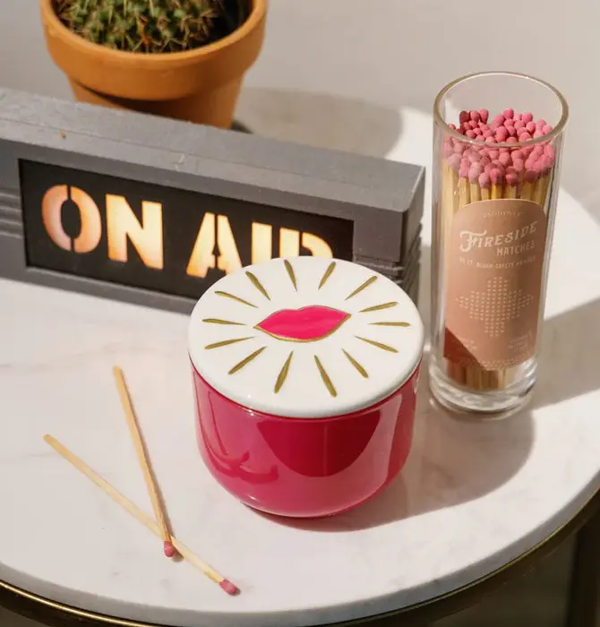 Candle | Smoked Cherry | Charmed Lips