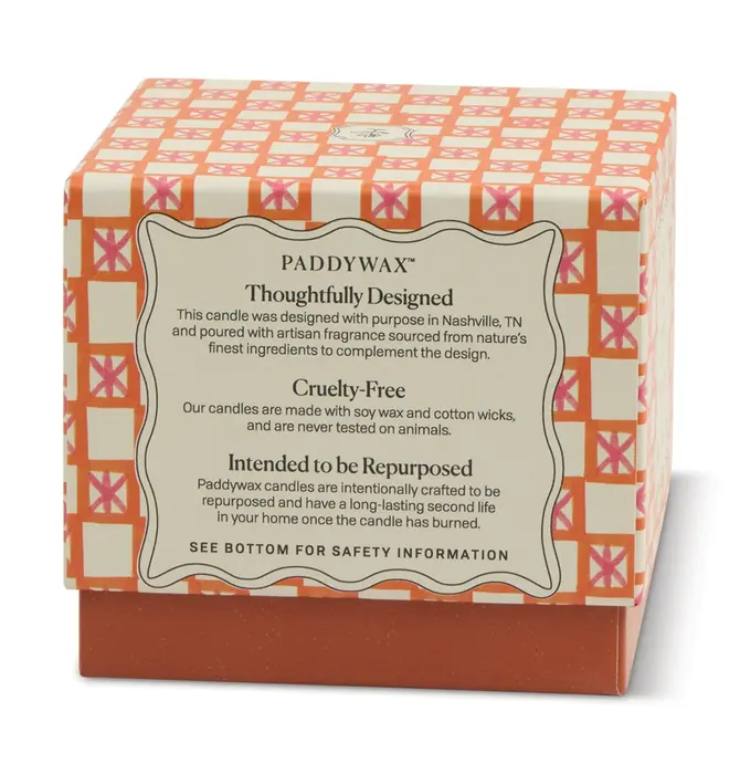 Candle | Cactus Flower | Tulip Glass Pink