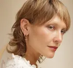 Earrings | Huggie Hoops | Dagger | 14KGP