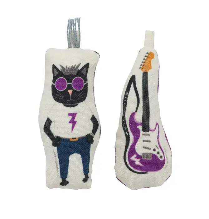 Cat Toy | Crinkle Catnip | Rock Star