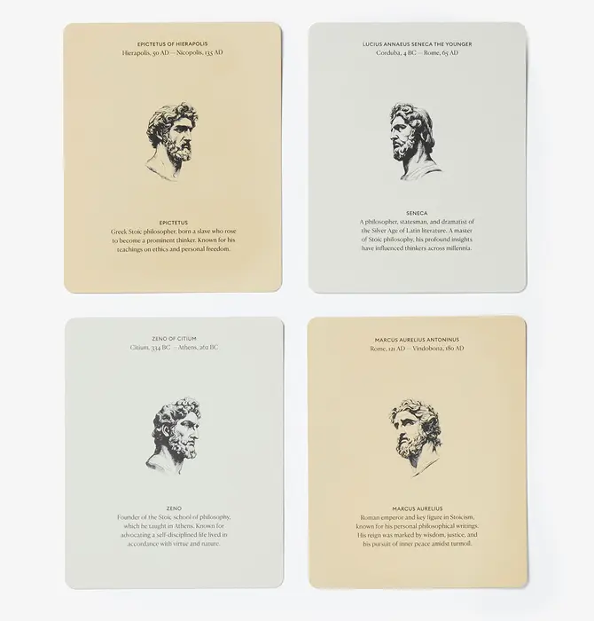 Card Set | Stoic Reminders | Timeless Wisdom Quotes