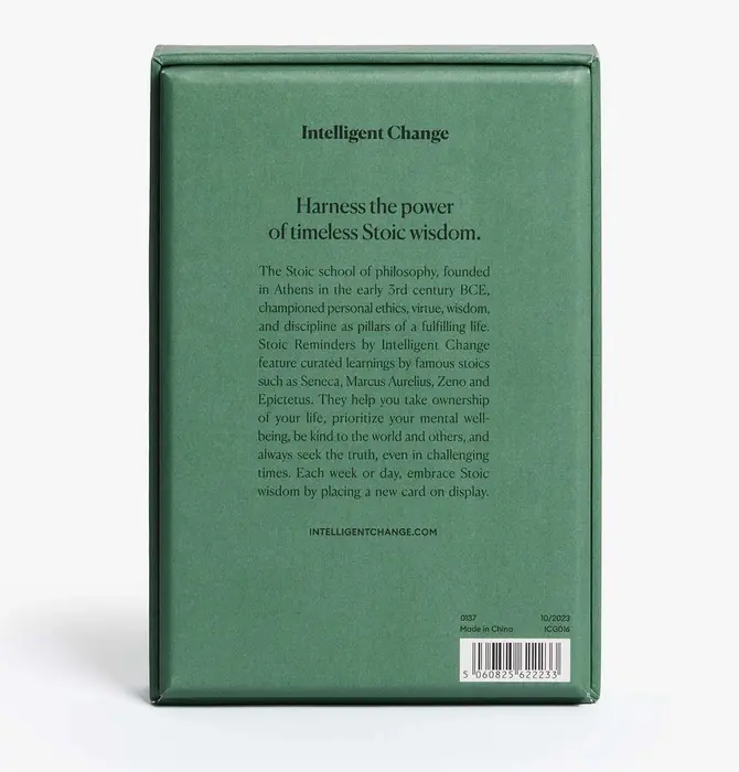 Card Set | Stoic Reminders | Timeless Wisdom Quotes