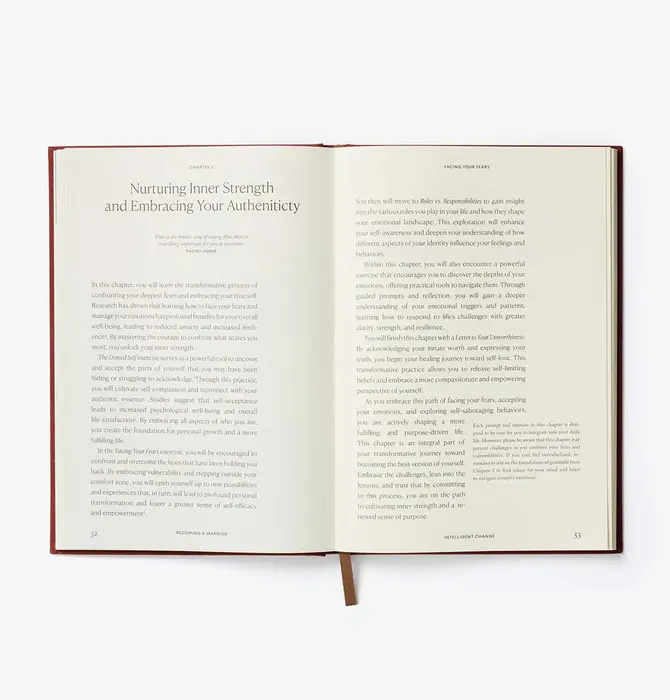 Book | Journal | Becoming A Warrior | Personal Growth Workbook