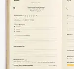 Book | Journal | 3x Happier | Guided Mental Wellness