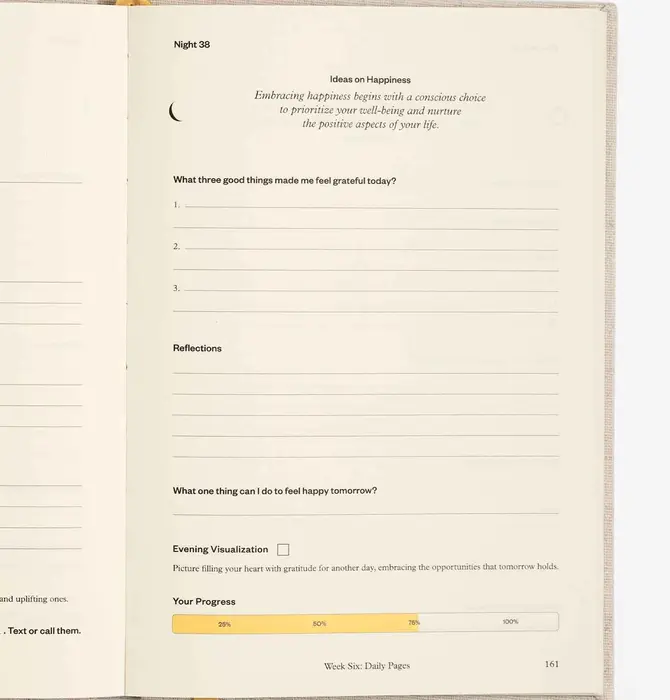 Book | Journal | 3x Happier | Guided Mental Wellness