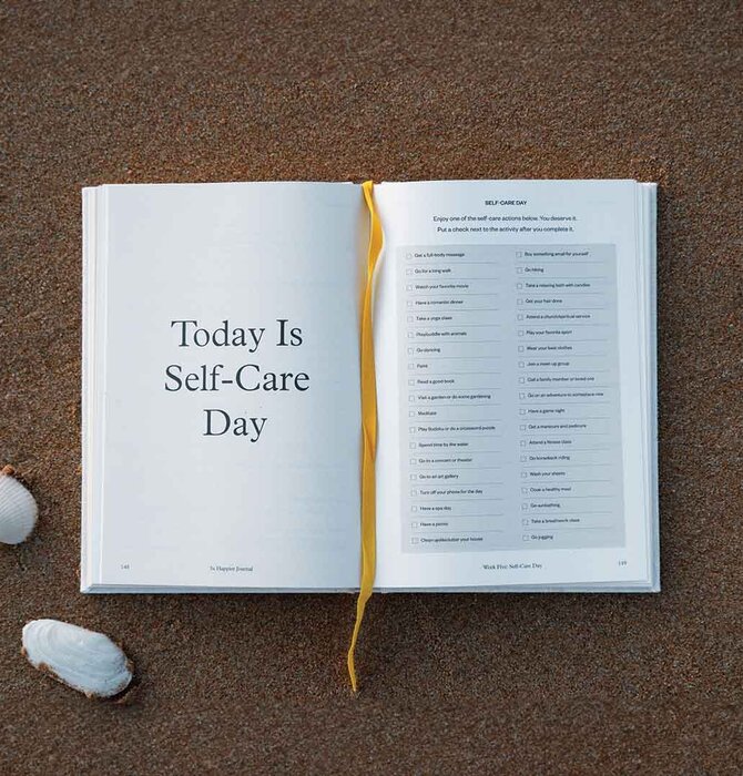 Book | Journal | 3x Happier | Guided Mental Wellness