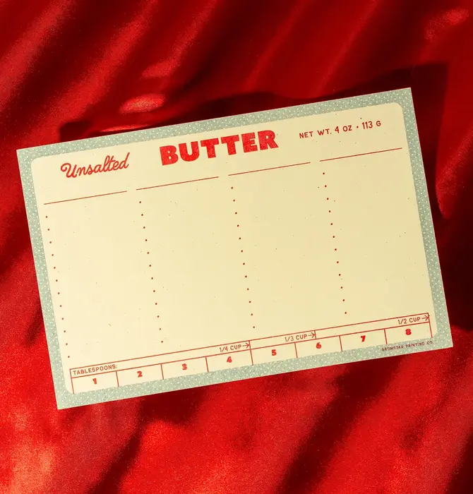Notepad | Risograph | Butter
