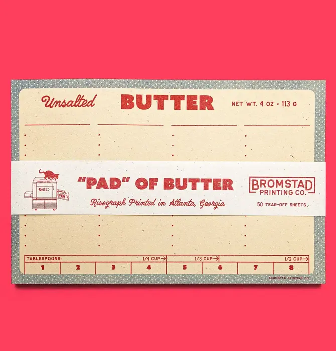 Notepad | Risograph | Butter