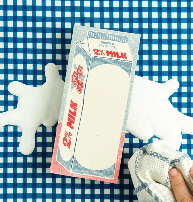 Notepad | Risograph | 2% Milk