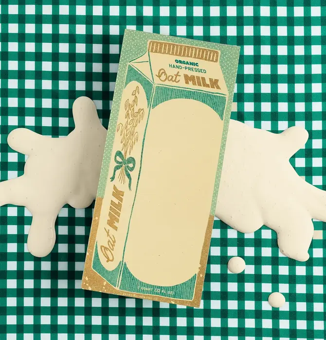 Notepad | Risograph | Oat Milk