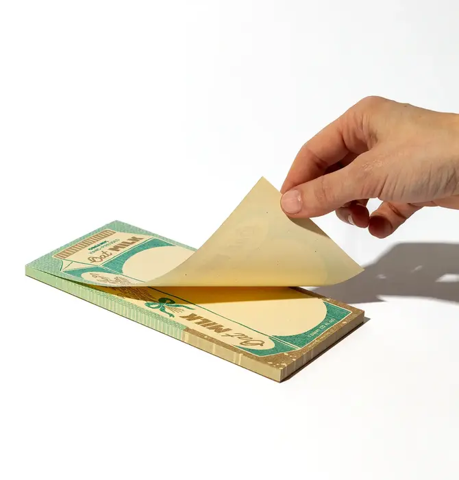 Notepad | Risograph | Oat Milk