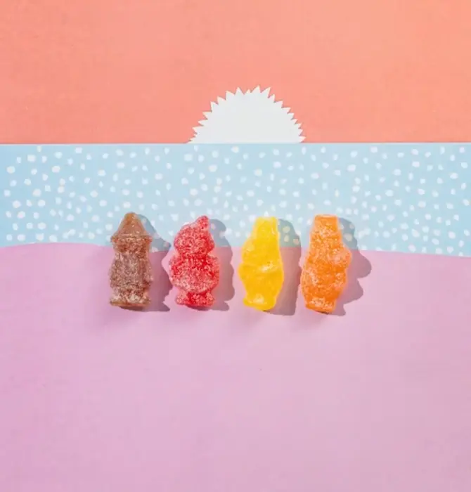Candy | Sour Gummies | Moomin | Lemon, Raspberry, Cola, Melon