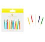 Candles | Flame Multicolored | 12 Pack