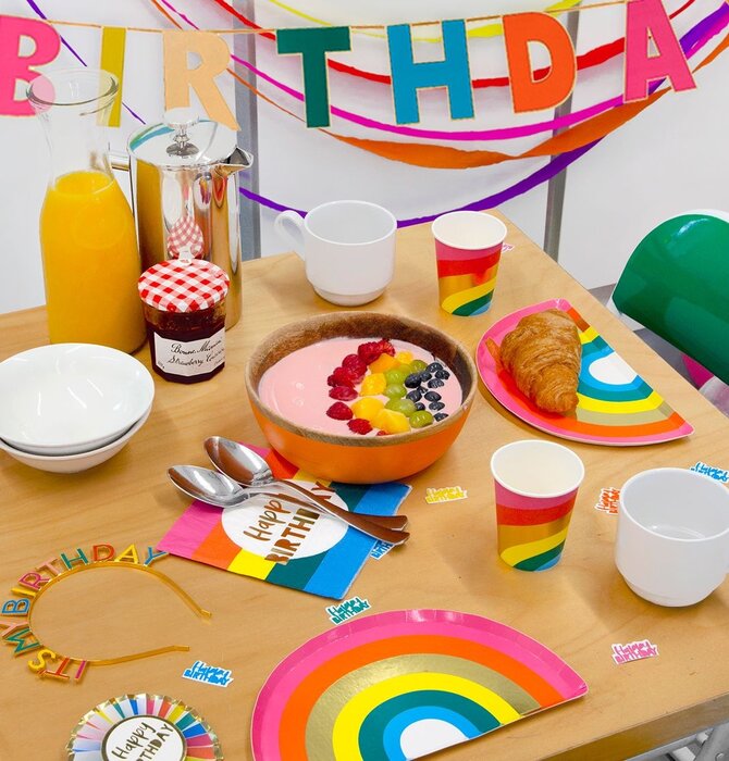 Headband | It's My Birthday | Rainbow