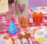 Party Hats | Happy Face Paper | 5 Pack