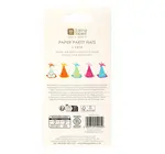 Party Hats | Happy Face Paper | 5 Pack