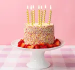 Candles | Gold Twirl | 8 Pack