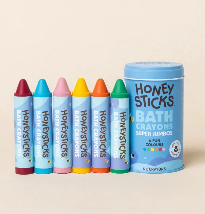 Bath Crayons | Super Jumbo | 6 Colors