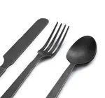 Flatware Set | Matte Black | Set of 6