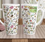 Mug | Tall Latte | Oklahoma Watercolor | 17oz