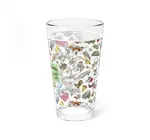 Pint Glass | Oklahoma Watercolor | 16oz