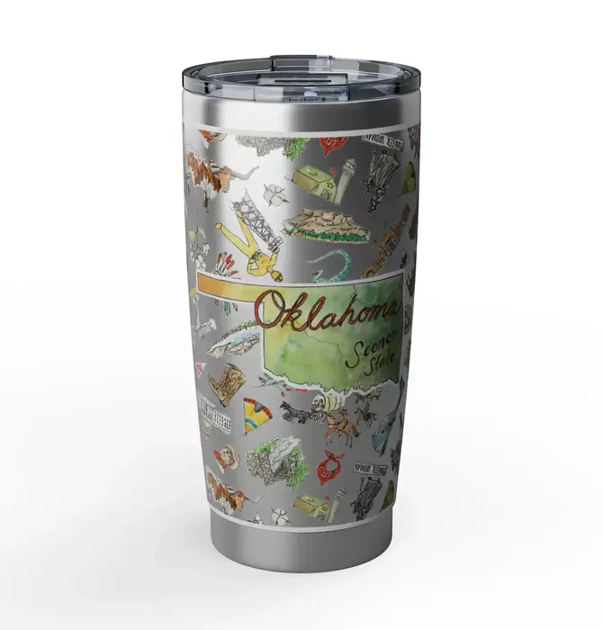Tumbler | Oklahoma Watercolor