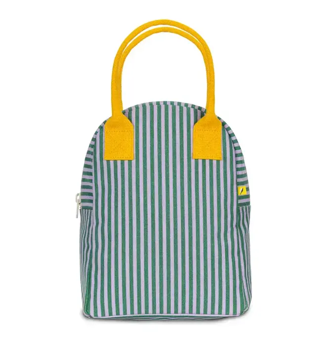 Bag | Zipper Lunch | Candy Stripe Grass