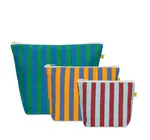 Bag | Zip | Set of 3 | Awning Stripe