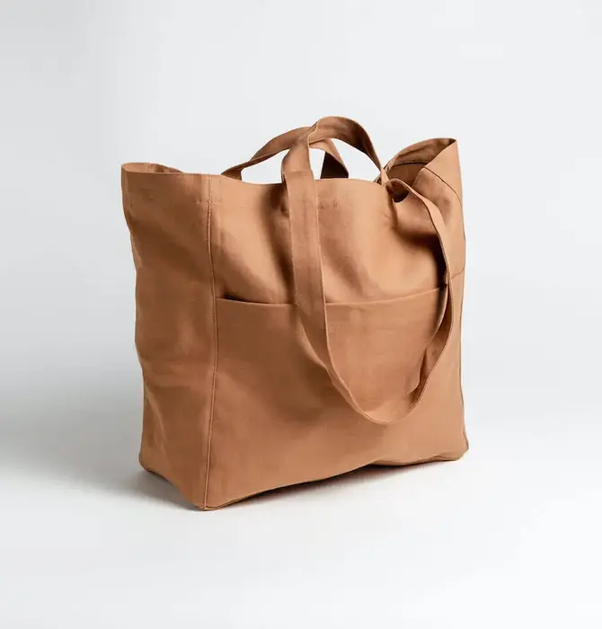 Bag | Box Tote | Nutmeg