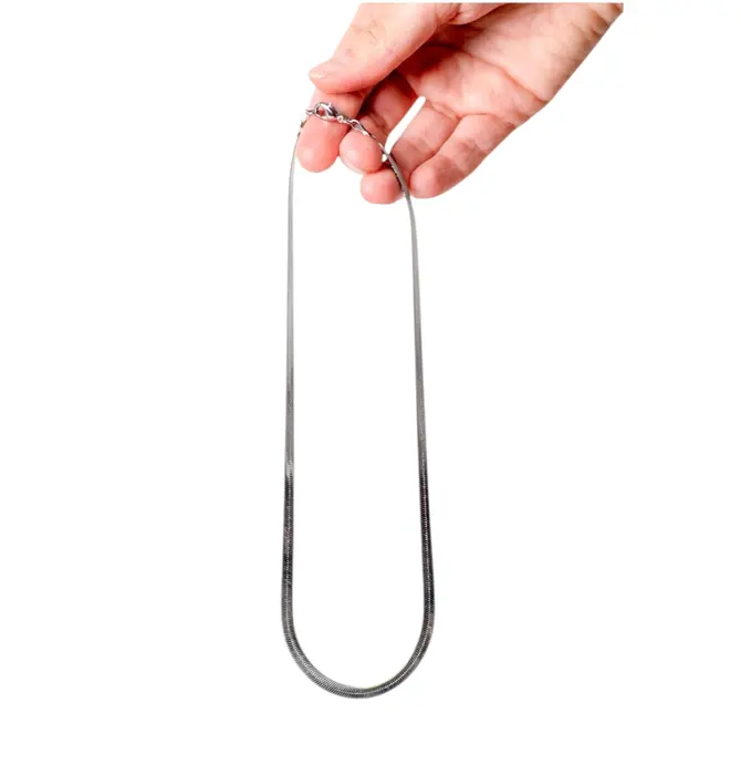 Necklace | Snake Chain 16" | Stainless Steel