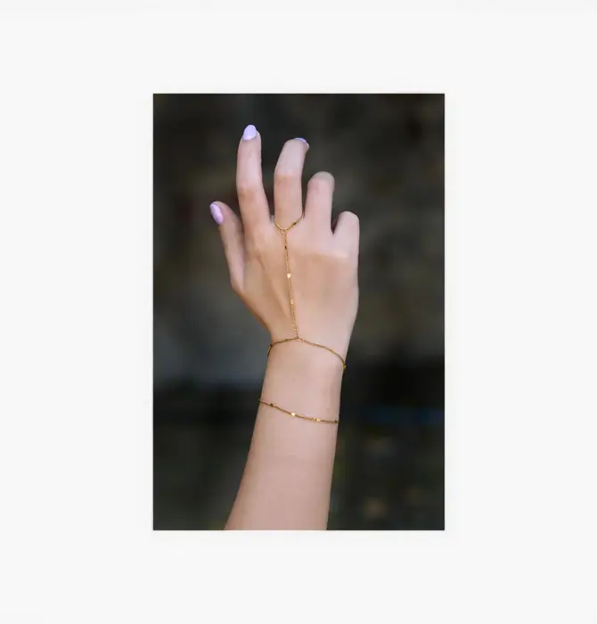 Hand Chain | Indira | 18KGP