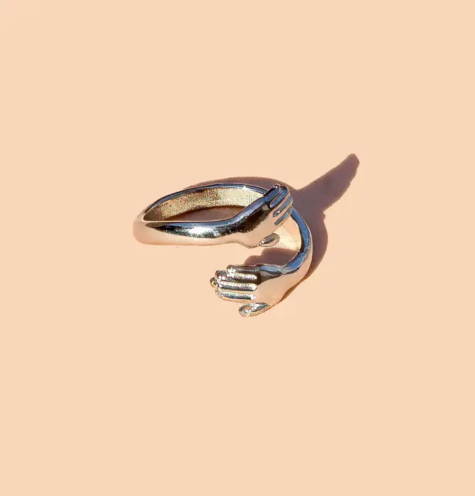 Ring | I Wanna Hold Your Hand | Silver Plate