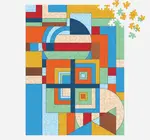 Puzzle | 500-Piece Book | Frank Lloyd Wright December Gifts