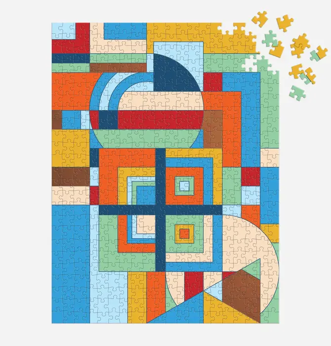 Puzzle | 500-Piece Book | Frank Lloyd Wright December Gifts