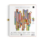 Puzzle | 750-Piece Shaped Foil | Frank Lloyd Wright Saguaro Cactus & Forms