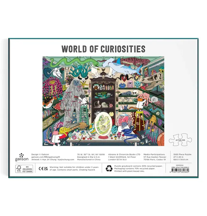 Puzzle | 1000-Piece | World of Curiosities