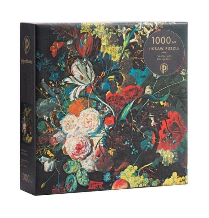 Puzzle | 1000-Piece | Van Huysum Still Life Burst