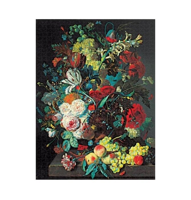 Puzzle | 1000-Piece | Van Huysum Still Life Burst