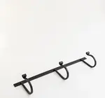 Hanging Rack | 3 Hooks | Wrought Iron